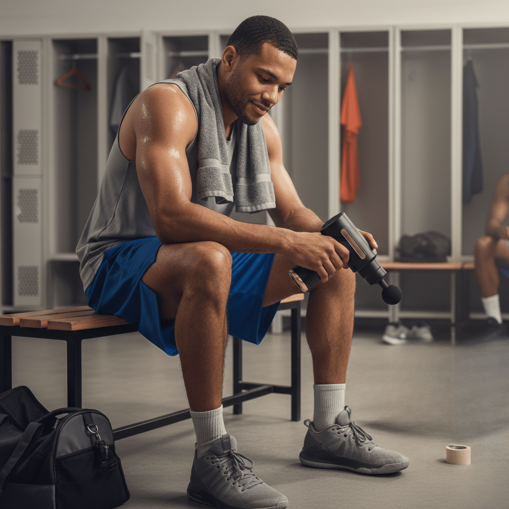 Recovery Massage Gun for Basketball Players - HoopGun